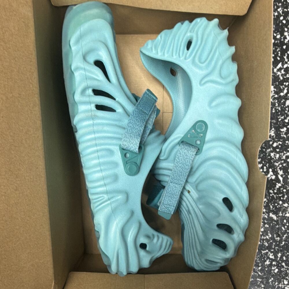 Salehe Bembury x Crocs Pollex Clog Turquoise Men's US 15 Adjustable Sandal